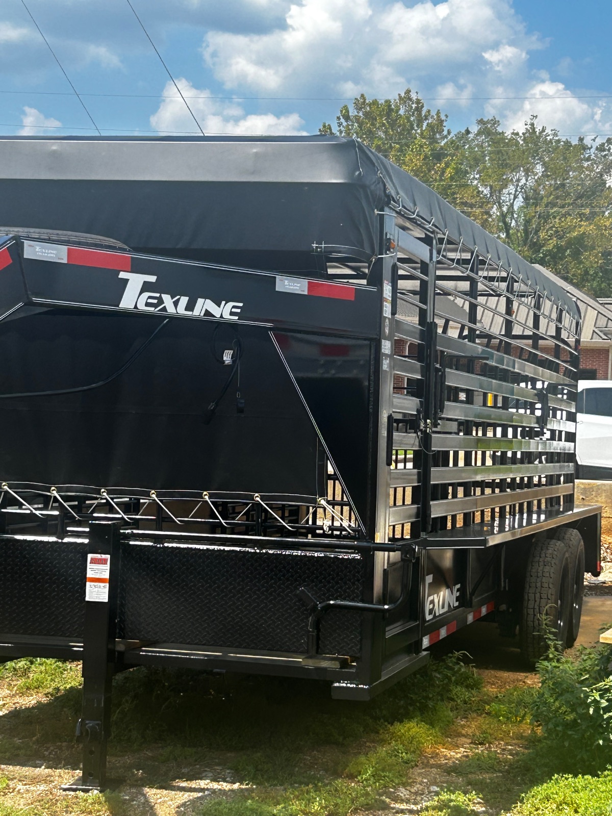 Texline 24x6.8 livestock trailer 5